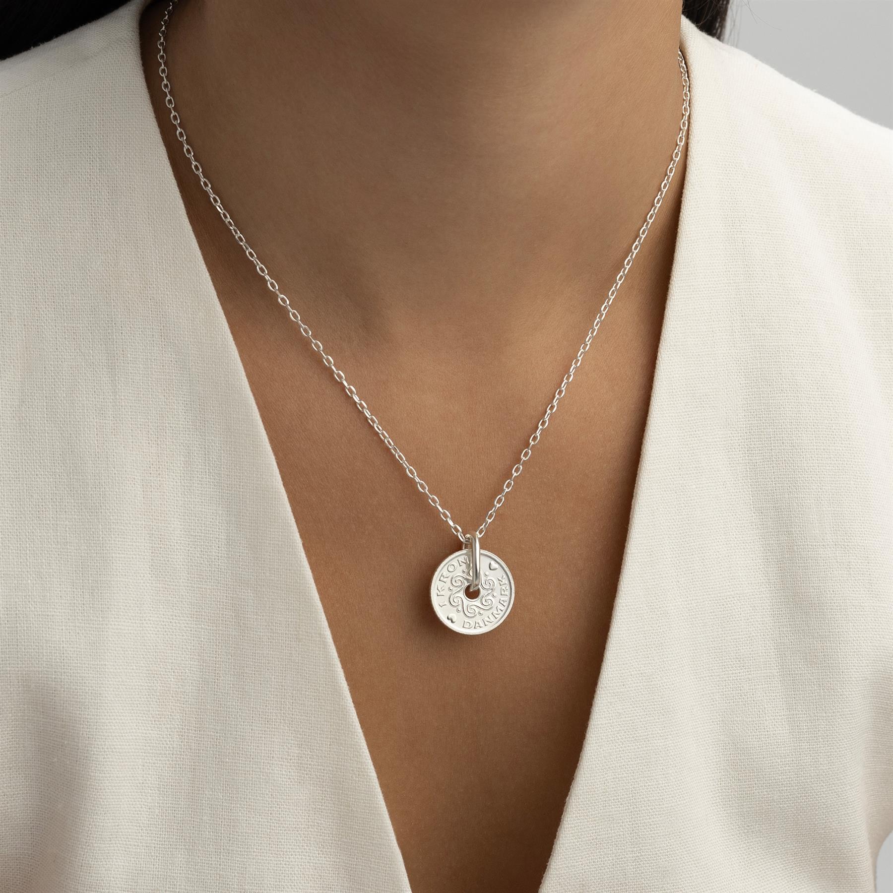 Bronze Cable Chain Necklace | Rhodium Plated | 3 Sizes