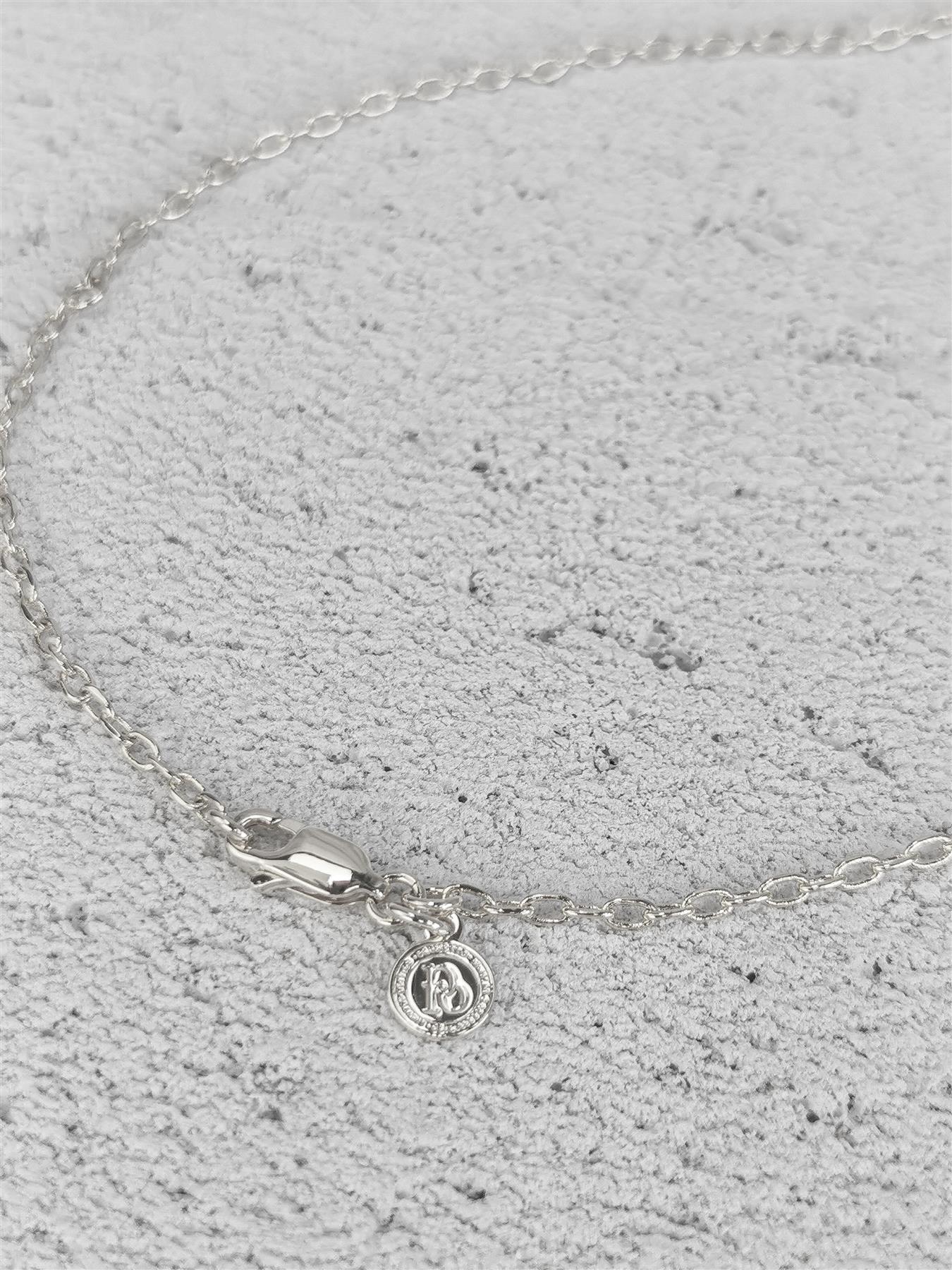 Bronze Cable Chain Necklace | Rhodium Plated | 3 Sizes