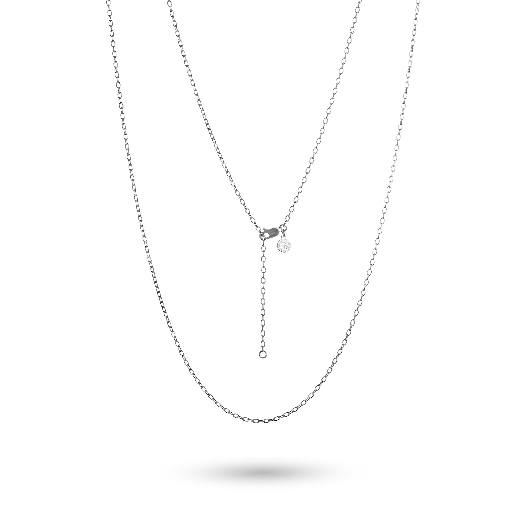 Canadian Coin Necklace | Medallion Pendant Jewelry | Rhodium Plated 5 Cents | Queen Elizabeth II | 1965 - 1989