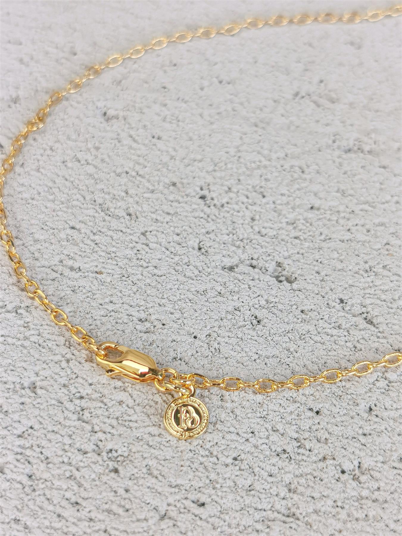 Bronze Cable Chain Necklace | 18k Gold Plated | 3 Sizes