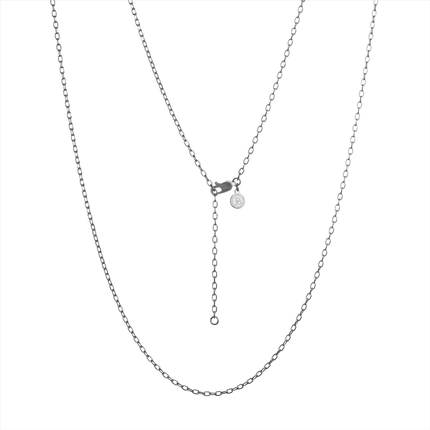 Collier avec pièce de monnaie britannique | Pendentif médaillon | Pièce de 3 pence plaquée rhodium | Reine Élisabeth II | 1954-1970