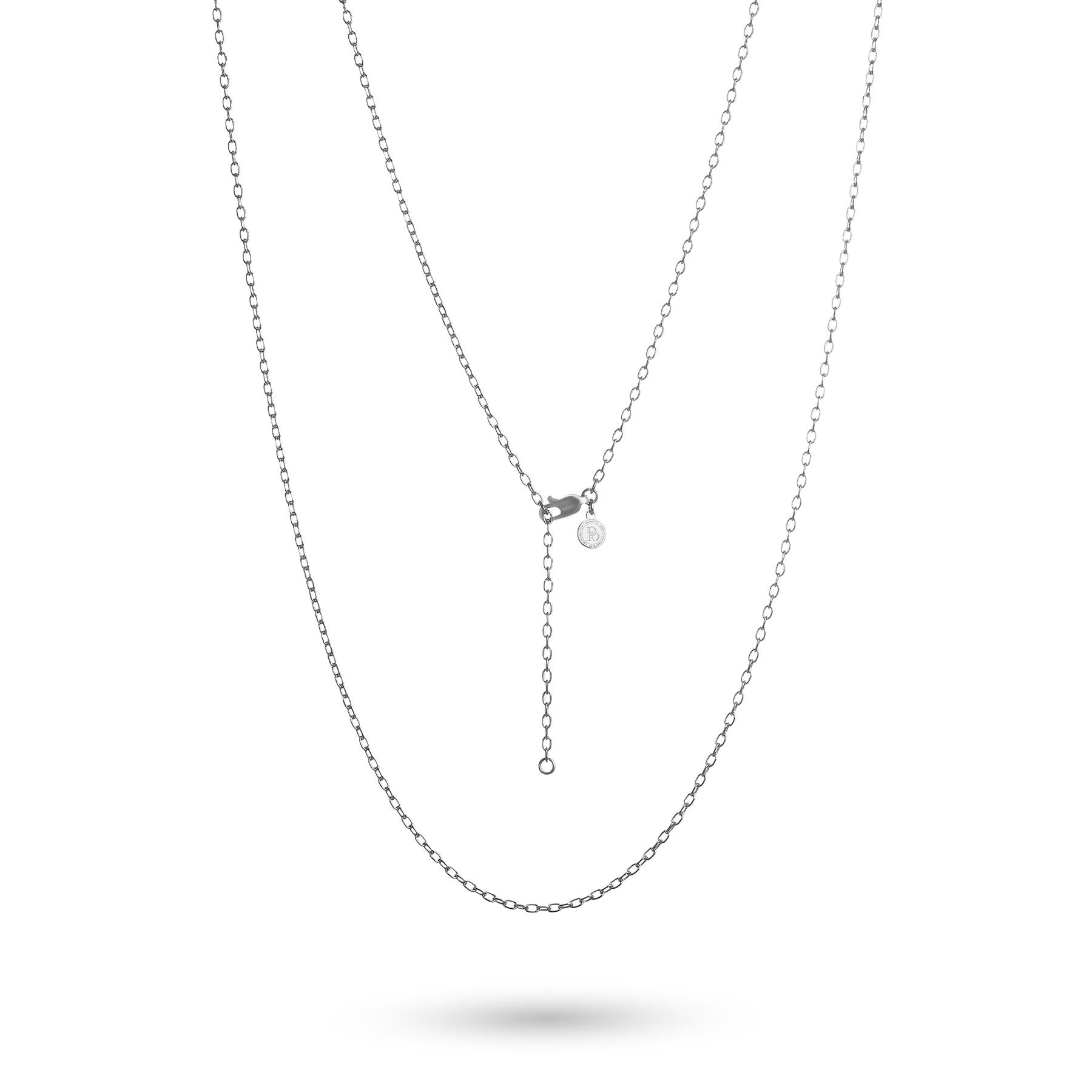 Bronze Cable Chain Necklace | Rhodium Plated | 3 Sizes
