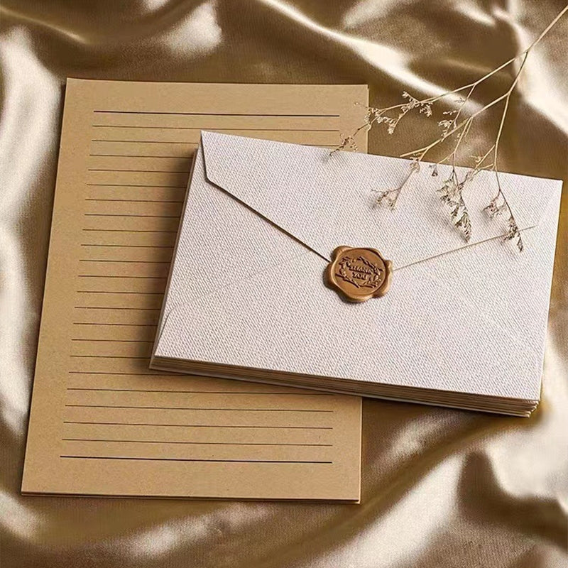Personalized Vintage Envelope with Custom Message